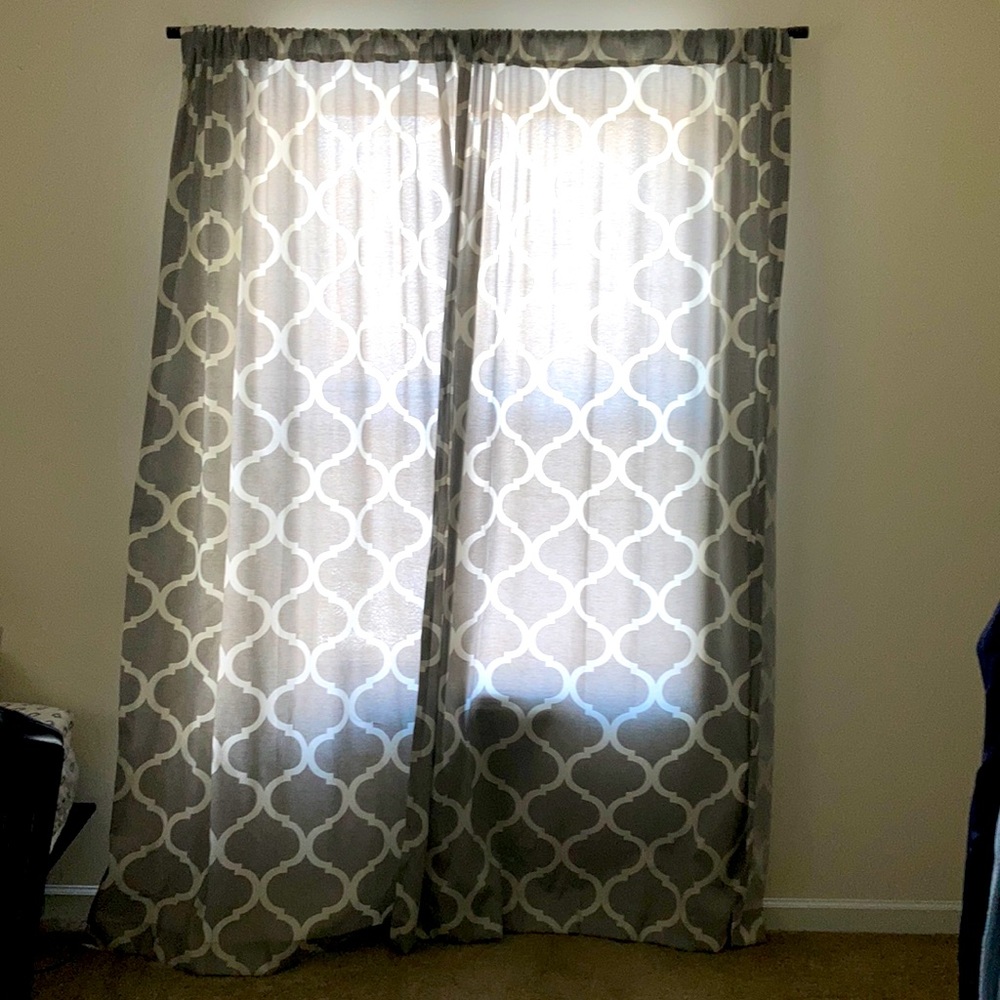Two sets of curtains for sale!